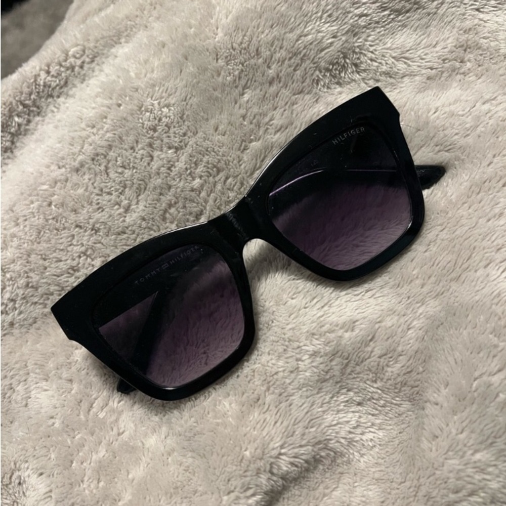 Tommy Hilfiger Black Sunglasses